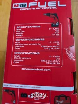 Milwaukee 2866-22 M18 FUEL Drywall Screw Gun Kit NIB