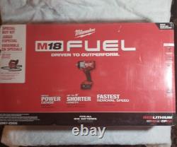 Milwaukee 2967-22GG M18 FUEL 1/2 Impact Wrench & Grease Gun Combo Kit 18 V NEW