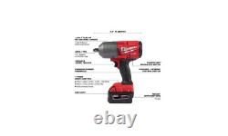 Milwaukee 2988-22R M18 Fuel 3/8 & 1/2 Hi-Torque Impact Wrench Kit withGrease Gun