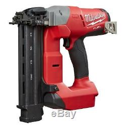 Milwaukee Brad Nailer Kit M18 Nail Gun Cordless Jobsite Refurbished (Tool Only)