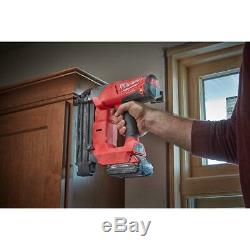 Milwaukee Brad Nailer Kit M18 Nail Gun Cordless Jobsite Refurbished (Tool Only)