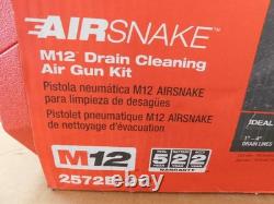 Milwaukee Drain Snake Cleaner Air Gun M12 Air Kit model 2572B-21 NEW