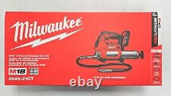 Milwaukee Electric Tool 2646-21CT M18 Cordless 2-Speed Grease Gun Kit