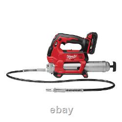 Milwaukee Electric Tool 2646-21CT M18 Cordless 2-Speed Grease Gun Kit