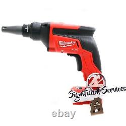 Milwaukee Fuel 2866-20 18 Volt 2.0 Ah XC Brushless Drywall Screw Gun Drill Kit