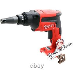 Milwaukee Fuel 2866-20 18 Volt 2.0 Ah XC Brushless Drywall Screw Gun Drill Kit