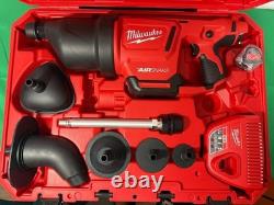 Milwaukee M12 AIRSNAKE Drain Cleaning Air Gun Kit
