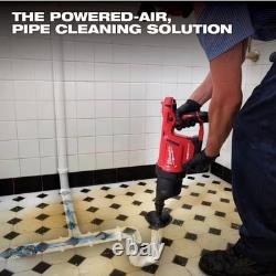 Milwaukee M12 AIRSNAKE Drain Cleaning Air Gun Kit