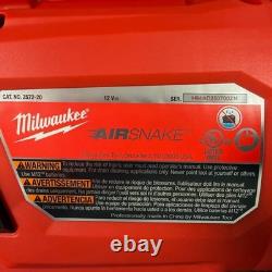 Milwaukee M12 AIRSNAKE Drain Cleaning Air Gun Kit