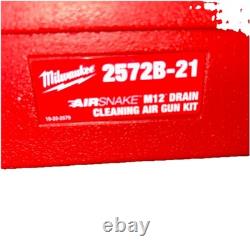 Milwaukee M12 Drain Cleaning Air Gun Kit (2572B-21)