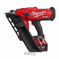 Milwaukee M18FFN-502C First Fix Nail Gun Kit M18 Framing Nailer 4933471405