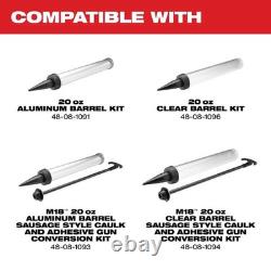 Milwaukee M18 Cordless 20 Oz Sausage Style Caulk And Adhesive Gun Kit