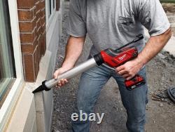 Milwaukee M18 Cordless 20 Oz Sausage Style Caulk And Adhesive Gun Kit