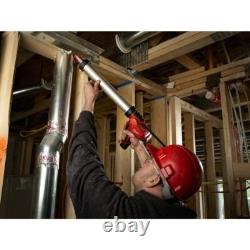 Milwaukee cordless adhesive gun kit with battery charger 12-volt 20-oz aluminum