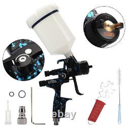 Mini HVLP Spray Gun Kit Professional Gravity Feed Sprayer Nozzle Size 1.4mm