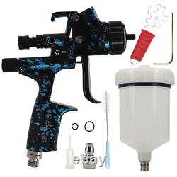 Mini HVLP Spray Gun Kit Professional Gravity Feed Sprayer Nozzle Size 1.4mm