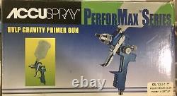 NEW ACCUSPRAY 3M HVLP Spray Gun KIT Gravity Feed Primer Performax 05-10018