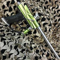 NEW Azodin Blitz 3 LEGENDARY Paintball Marker Gun Package Kit Green/Silver
