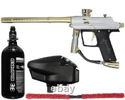 NEW Azodin Blitz 4 Core Paintball Gun Package Kit Dust Silver