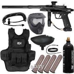 NEW Azodin KDIII Heavy Gunner Paintball Gun Package Kit Black