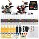 New Complete Tattoo Kit 2 Pro Machine Guns 20 Color Ink Power Supply Tattoo Love