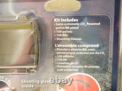 NEW Crosman Airguns 1088.177 Cal Semi-Automatic Air BB Pellet Gun Pistol Kit