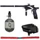 New Dp Fusion Elite Competition Paintball Gun Kit-black/silver With 48/4500 Bottle