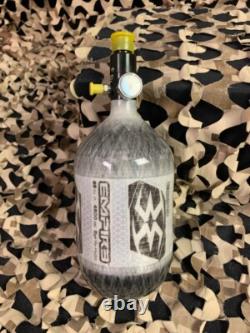 NEW DP FUSION ELITE COMPETITION PAINTBALL GUN KIT-BLACK/SILVER With 68/4500 BOTTLE