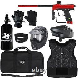 NEW Dye Rize CZR Level 3 Protector Paintball Gun Kit L/XL Red/Black