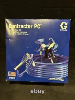 NEW Graco 17Y046 Contractor PC Airless Paint Gun & Hose Kit USA