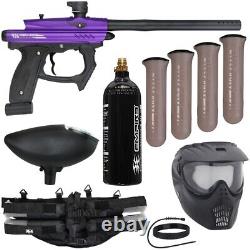 NEW HK Army SABR Epic Paintball Gun Package Kit (Dust Purple/Black)