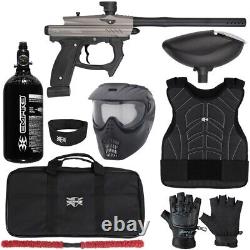 NEW HK Army SABR Level 1 Protector Paintball Gun Package Kit L/XL Pewter