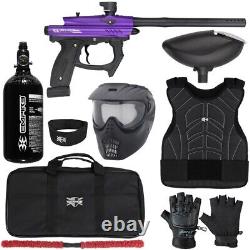 NEW HK Army SABR Level 1 Protector Paintball Gun Package Kit L/XL Purple