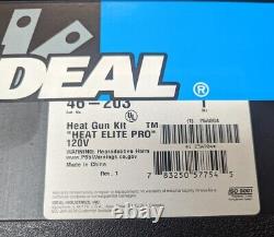 NEW IDEAL Electrical 46-203 Heat Elite PRO Heat Gun Kit