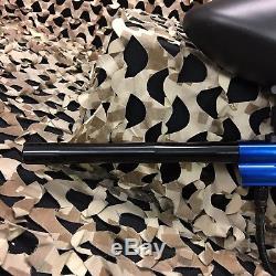 NEW Kingman Spyder Victor EPIC Paintball Marker Gun Package Kit Gloss Blue