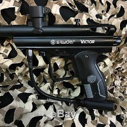 NEW Kingman Spyder Victor LEGENDARY Paintball Gun Package Kit Diamond Black