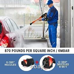 NEW Pressure Washer Gun, T TOVIA 870PSI Electric Washer Kit, Portable Po