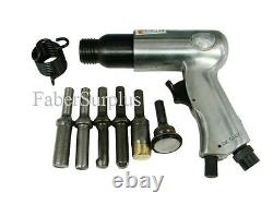 NEW RIVET GUN With6 PC. RIVET SET KIT- UP TO 1/4 RIVETS