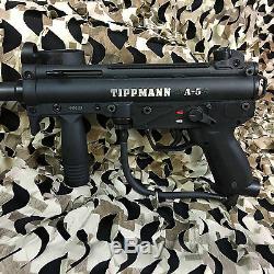 NEW Tippmann A5 EPIC Paintball Marker Gun Package Kit Black