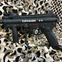 NEW Tippmann A5 E (Electronic E-Grip) LEGENDARY Paintball Marker Gun Package Kit