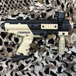 NEW Tippmann Cronus EPIC Paintball Marker Gun Package Kit Tan/Black