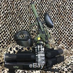 NEW Tippmann Cronus Tactical EPIC Paintball Marker Gun Package Kit Olive/Black
