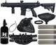 New Tippmann Stormer Elite Dual Fed Legendary Paintball Gun Package Kit Black