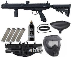 NEW Tippmann Stormer Tactical Epic Paintball Gun Package Kit Black