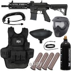 NEW Tippmann TMC Heavy Gunner Paintball Gun Package Kit Black