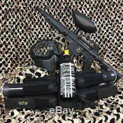 NEW Tippmann US Army Alpha Black Elite Tactical EPIC Paintball Gun Package Kit