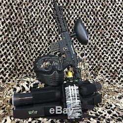 NEW Tippmann US Army Project Salvo EPIC Paintball Marker Gun Package Kit Black