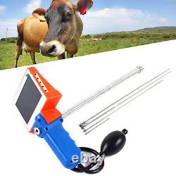 NEW Upgraded Cows Cattle Artificial Insemination Gun Kit with Adjustable HD Screen