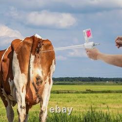 NEW Visual Artificial Insemination Gun Cow Kit Camera with 360 Adjustable Screen