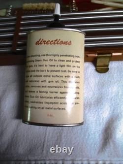 NEWithUNUSED SEARS TED WILLIAMS GUN CLEANING KIT 22CAL & 30CAL + COMPLETE